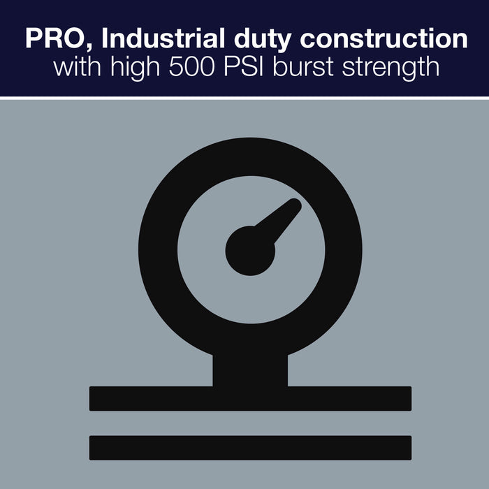 5/8 in. x 50 ft. PRO Industrial Contractor Duty Rubber Garden Hose