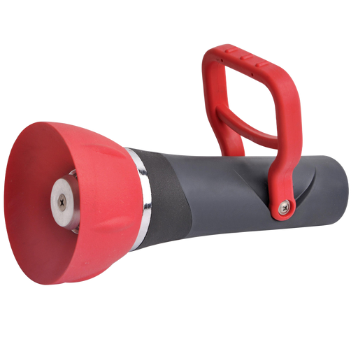 PRO Metal Fireman Style Adjustable Nozzle with Flow Through Design