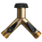 PRO Oversize Full Flow Brass 2-Way Faucet "Y" Splitter