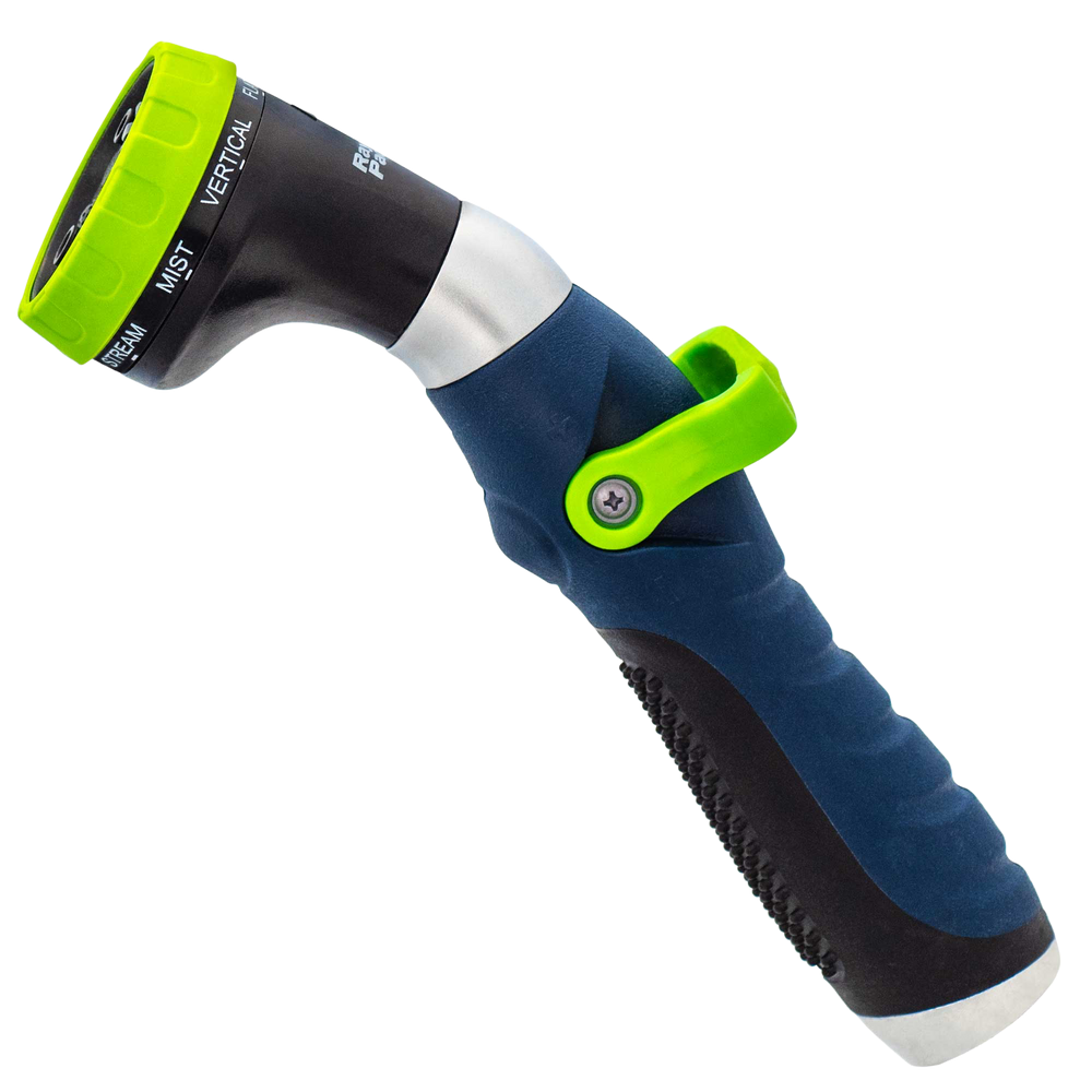Thumb Control 8-Pattern Oversize Ergo Hose Nozzle
