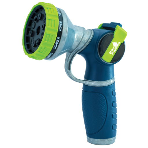 PRO Thumb Control Ultra Heavy-Duty Metal 10-Pattern Hose Nozzle