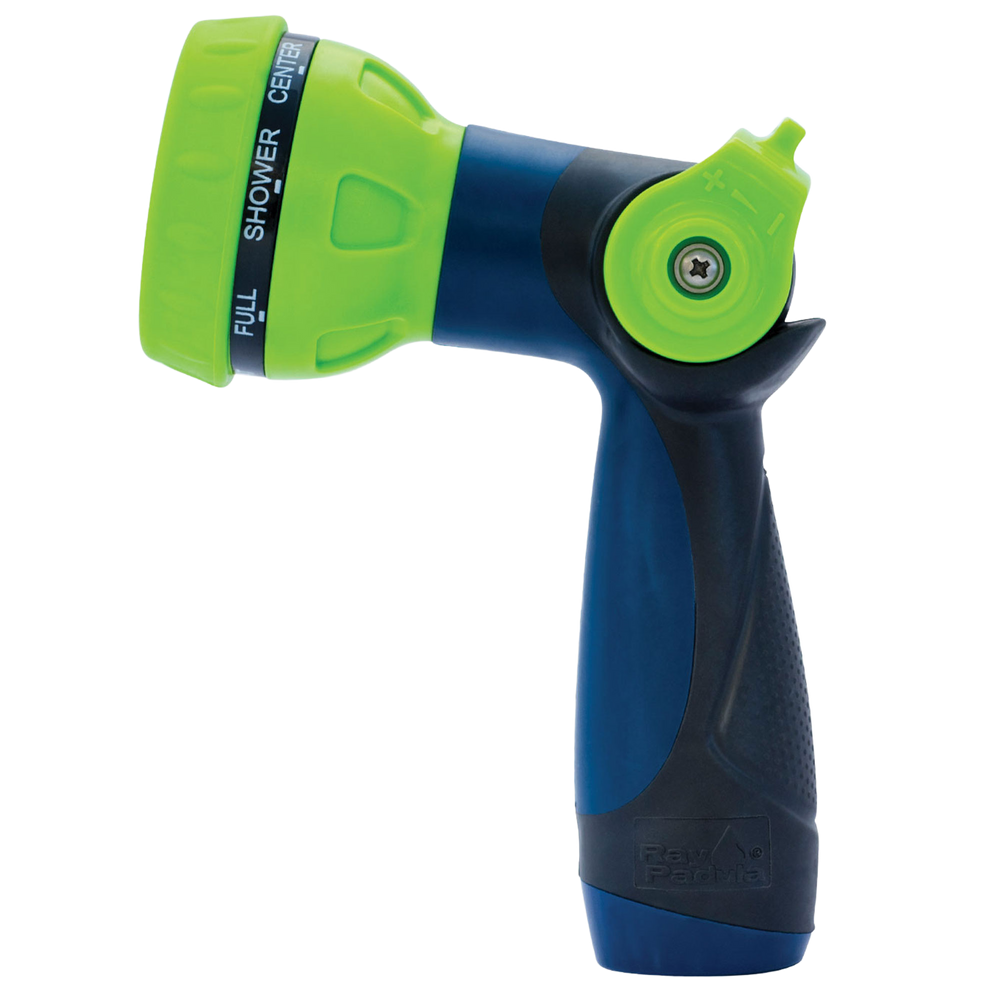Thumb Control 8-Pattern Plastic Hose Nozzle