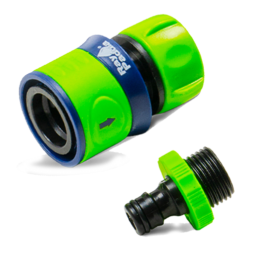 Comfi-Grip Plastic Quick Connect Starter Kit with STOP