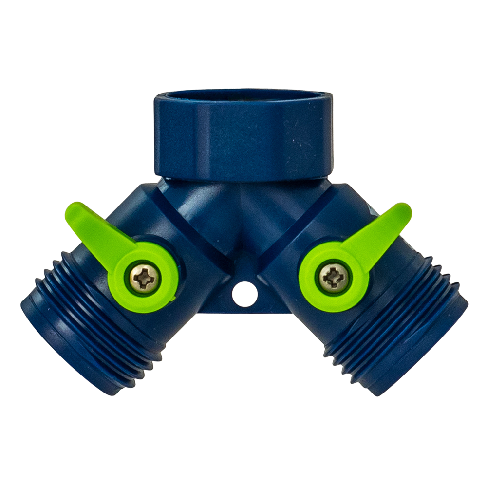 Plastic 2-Way Faucet "Y" Splitter