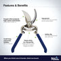 8 in. Classic Forged Bypass Pruner