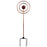 42 in. Decorative Revolving Sprinkler on In-Series 4-Prong Spike (red ball)