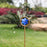 24 in. Mini Decorative Revolving Sprinkler on In-Series Spike (blue)