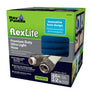 1/2 in. x 50 ft. FlexLite Premium Lightweight Fabric Hose with Dual Large Swivel Couplings