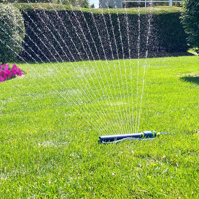 Timing Waters Turbo Maximum Flow Oscillating Sprinkler with Timer