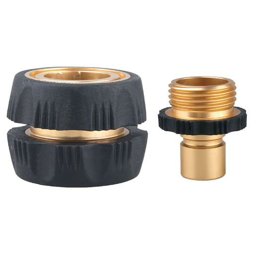 PRO Brass Quick Connect Starter Kit with STOP