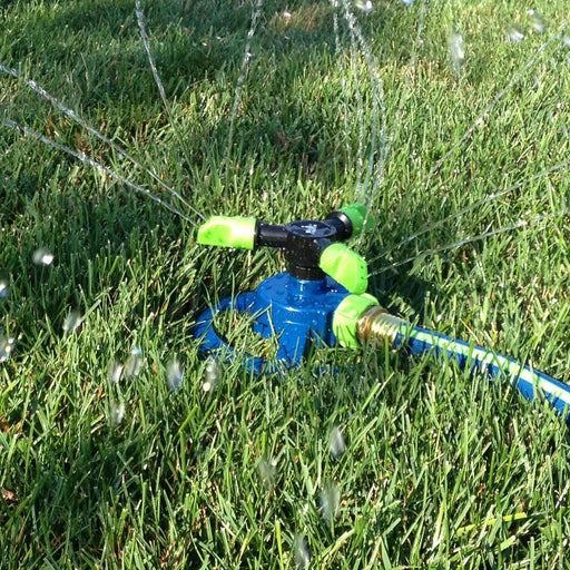 Plastic 3-Arm Adjustable Revolving Sprinkler