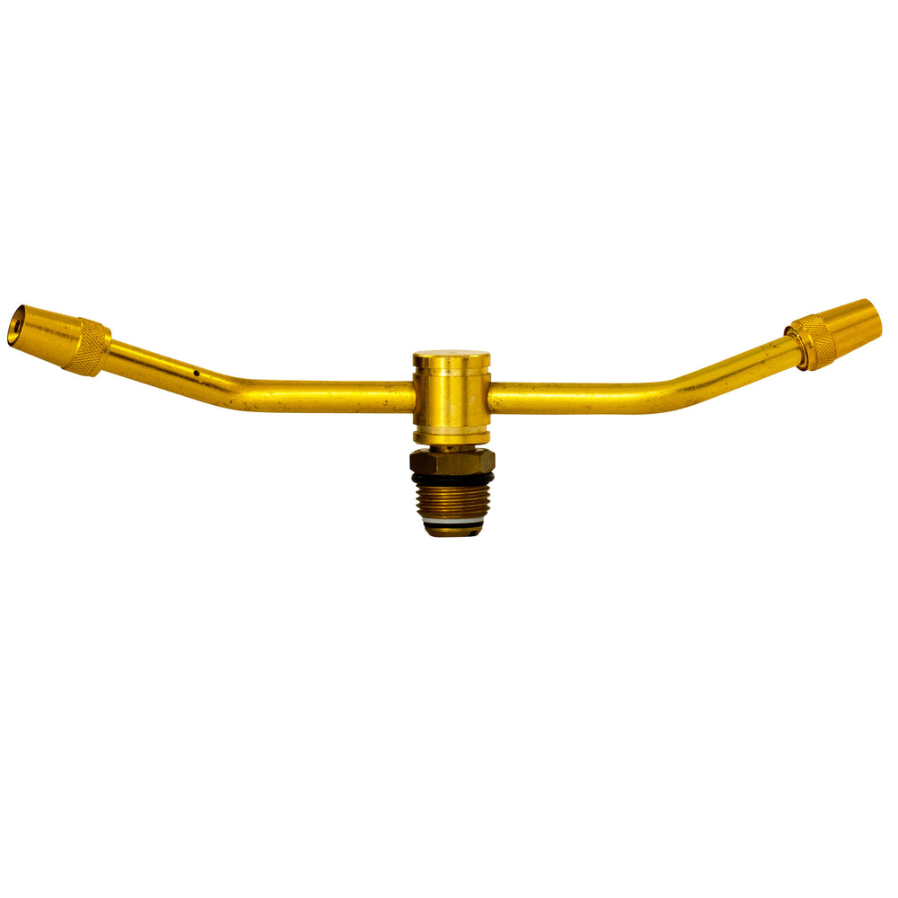 Brass 2-Arm Revolving Sprinkler Replacement Head (head only)