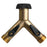 PRO Oversize Full Flow Brass 2-Way Faucet "Y" Splitter