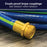 5/8 in. x 50 ft. Heavy Duty Garden Hose with PRO 10-Pattern Thumb Control Nozzle Set (2-Pack)