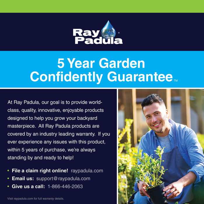 Ray Padula 5/8 in. x 100 ft. Light Duty Garden Hose — Ray Padula